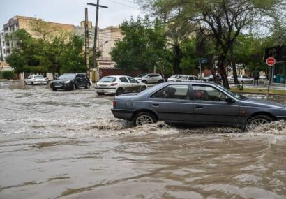 زورآزمایی باران‌های پاییزی و فاضلاب اهواز!