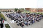 اجتماع عظیم كاركنان شركت بهره‌برداری نفت و گاز آغاجاری در حمایت از مردم فلسطین