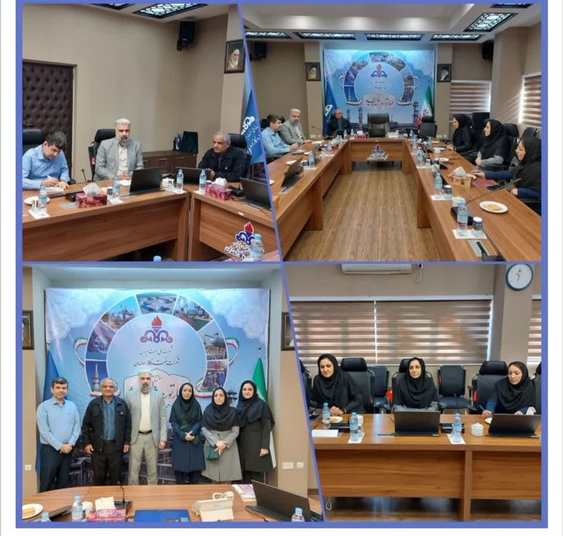 در نشستی از کارکنان اداره حسابرسی شرکت نفت و گاز اروندان تقدیر شد
